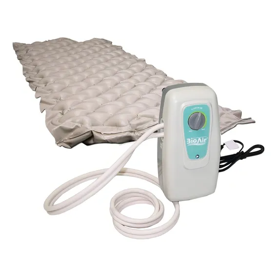Colchão Pneumático Anti-escaras Completo 110v Bioair Salvapé Foto 1