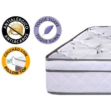 Colchão Solteiro Molas Ensacadas Individualmente Com Pillow Foto mini 4