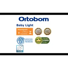 Colchão Berço Baby Light D18 70x130x12 Ortobom Foto mini 3