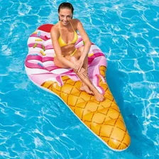 Colchão Boia Inflável Sorvete De Casquinha - Intex 58762 Foto mini 4