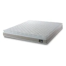 Colcho Casal De Espuma D33 Hellen Premiun One Face Cor Bege/branco Foto mini 1