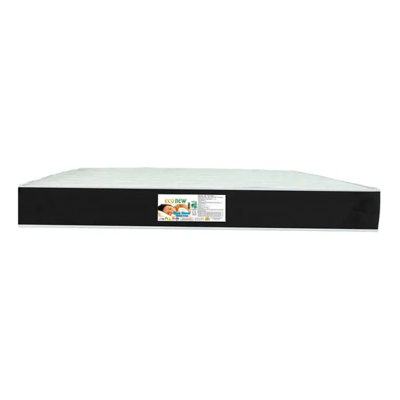 Colchão Casal Massageador Semi Ortopédico D33 - 1,38x1,88 Cor Preto Foto 1