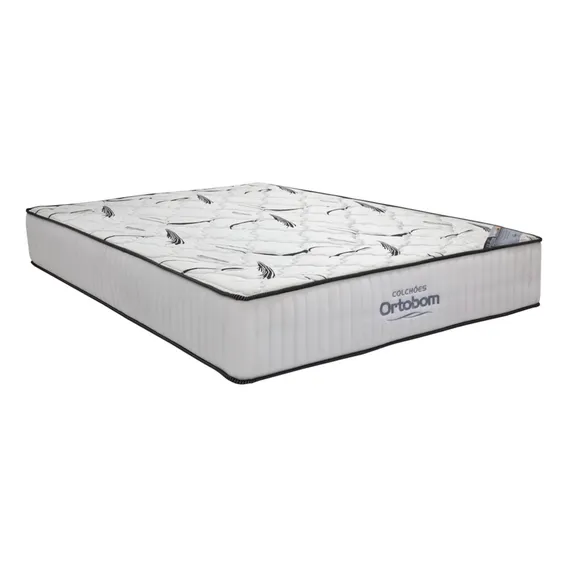 Colchão de espuma pró aditivada, espuma hr Ortobom High Foam Casal com pillow Foto 1
