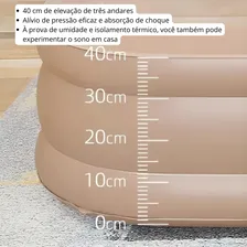 Colchão Inflável Casal Premium Com Bomba Elétrica Embutida Cor 110v Foto mini 4