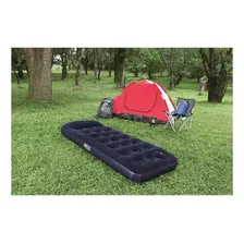 Colchão Inflável Solteiro Camping Foto mini 3