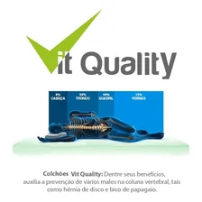 Colchão Magnético Casal 138x188cm Vit Quality Cor Preto NÃO POSSUI MASSAGEM Foto mini 3