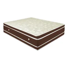 Colchão Magnético Queen Com Infravermelho Longo Pillow Cor Café Com Creme Sem Massagem Foto mini 1