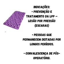 Colchão Para Acamados Hospitalar Ortopédico Agua Fechado Voltagem Da Bomba De Ar Água Fechado. Cor Lilás Foto mini 3