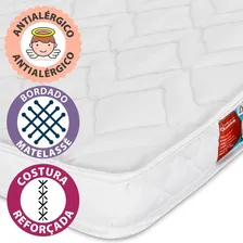 Colchão para Berço Desmontável Chiqueirinho Cercadinho 100x70x10cm Espuma D18 Antialérgico - BF Colchões Foto mini 4