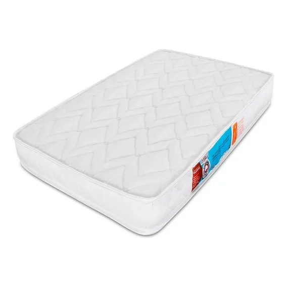 Colchão para Berço Desmontável Chiqueirinho Cercadinho 100x70x10cm Espuma D18 Antialérgico - BF Colchões Foto 1
