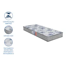 Colchão Solteiro Espuma D20 88cmx188cm Supreme Gazin Cor Cinza Foto mini 2