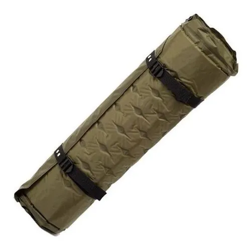 Colchonete Auto-inflável Isolante Térmico 183 x 60 x 3cm Guepardo Verde Foto 1