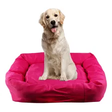 Colchonete Cama Caminha Pet Espuma Lavável G Rosa Liso Desenho Cama Pet Foto mini 1