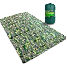 Colchonete Camping Fa Casal 1,90x1,30 Sacola De Transporte Foto  mini 1