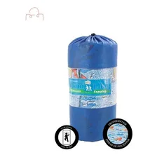 Colchonete Camping Retiro Pesca Dobrável Mont Long Solteiro Cor Azul Foto mini 3