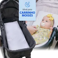 Colchonete Carrinho Moises De Bebê Capa Em Malha Impermeavel BF Colchões Foto mini  2