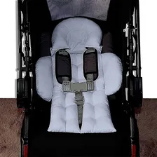 Colchonete Para Bebê Conforto/carrinho Cinza Foto mini  3