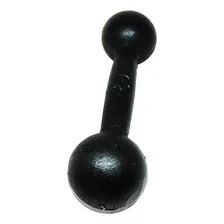 Colchonete Preto+ Caneleira5kg+ Halter3kg+ 5 Miniband+ Corda Cor Preto Foto mini  3