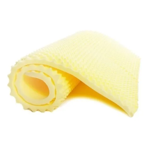 Colchonete Solteiro Casca de Ovo Colchão Anti Escaras Espuma Perfilada 88x188cm BF Colchões Foto 1