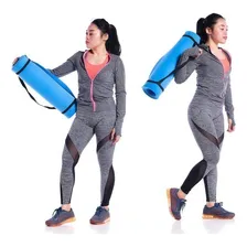 Colchonete Tapete Yoga Ginástica Pilates 1,73mx61cmx04mm Foto mini  2