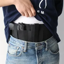 Coldre Cinta Barriga Abdômen Arma Revolver Pistola Tático Foto mini 2