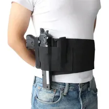 Coldre Cinta Barriga Abdômen Arma Revolver Pistola Tático Foto mini 1