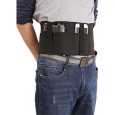 Coldre Cinta Barriga Abdômen Arma Revolver Pistola Tático Foto mini 4
