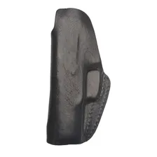 Coldre Couro Velado Tático Pt100 Md6 Md7 Pt1911 Colt Destro Foto mini 3
