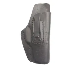 Coldre Couro Velado Tático Pt100 Md6 Md7 Pt1911 Colt Destro Foto mini 2