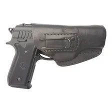 Coldre Couro Velado Tático Pt100 Md6 Md7 Pt1911 Colt Destro Foto mini 4