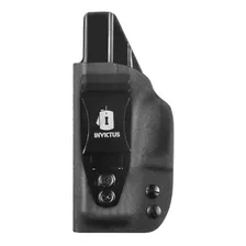 Coldre Invictus Glock Kydex Canhoto Velado G26 G27 G28 Foto  mini 1