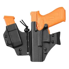 Coldre Invictus Kydex Velado Saque Glock G17 G19 Sidecar Destro Foto mini 3