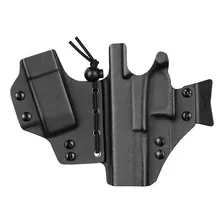 Coldre Invictus Kydex Velado Saque Glock G17 G19 Sidecar Destro Foto mini 1