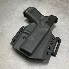 Coldre Kydex G19 G23 G25 Glock Com Porta Carregador Externo Foto mini 4