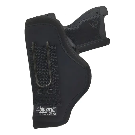 Coldre Neoprene Velado Azlak Para Pistola Taurus Gx4 Canhoto Foto 1