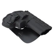 Coldre Para Arma Bélica Coldre Revólver Paddle Para Canhoto - Preto Foto mini  3