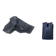Coldre Pistola Interno Modelo 640 + Porta Carregador Duplo Foto  mini 1