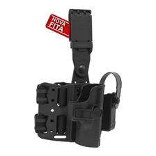 Coldre Pistola Perna Coxa PolĂmero BĂ©lica Pro Sr2 Foto mini 1