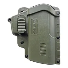 Coldre PolĂmero Saque Rápido Eagle Verde Passador Destro Foto mini 1
