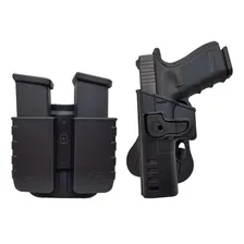 Coldre + Porta Carregador Polímero Externo Glock G22 G23 Foto mini 1