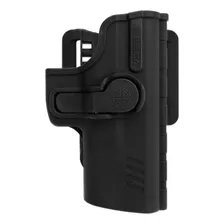 Coldre Pro Sr1 Preto Cintura Destro Com Passador - Bélica Foto mini 1