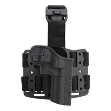 Coldre Revolver 38 PolĂmero Perna Coxa 6 Tiros Taurus BĂ©lica Foto mini 3