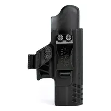 Coldre Ts9 Velado Destro Interno Preto Presilha De Ferro Foto mini 1