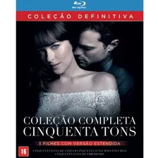 Coleção Completa Cinquenta Tons - Blu-ray Foto  mini 1