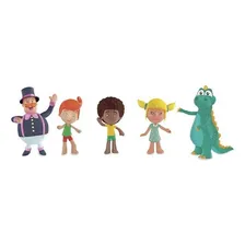 Coleção FamÃlia Bonecos De Vinil Mundo Bita (5 Bonecos) Foto mini 3
