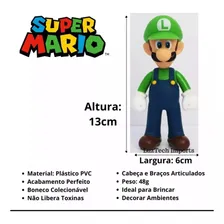 Coleção Kit 3 Bonecos  Do Super Mario Bros Kart 64 Foto mini 4