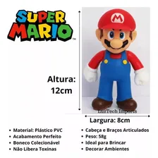 Coleção Kit 3 Bonecos  Do Super Mario Bros Kart 64 Foto mini  2