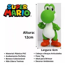 Coleção Kit 3 Bonecos  Do Super Mario Bros Kart 64 Foto mini  3