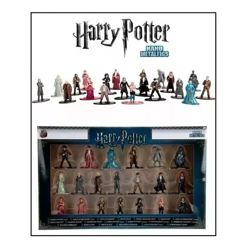 Coleção Nano Metalfigs Harry Potter Miniaturas 20 Peças Dtc Foto 1