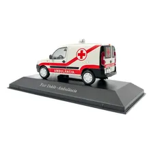 Coleção Veículos De Serviço Fiat Doblò Ambulância - Ed. 69 Foto mini  2